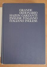 Grande Dizionario Inglese-Italiano Italiano-Inglese - Mario Hazon - Libro  Usato - Garzanti Libri 