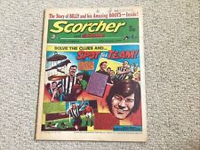 Scorcher football comic for sale  MALTON