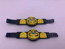 Lote de (2) pares de cintos WWE WCW Tag Team Championship Mattel Wrestling Elite 2024 comprar usado  Enviando para Brazil