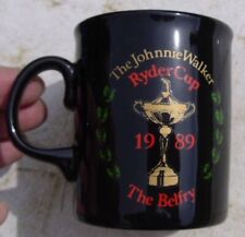 JOHNNIE WALKER SCOTCH WHISKY ( 1989 GOLF RYDER CUP, THE BELFRY ) MUG for sale  Shipping to South Africa