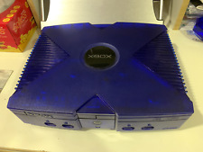 Microsoft Original Xbox Ice Blue Halo 2 Special Edition Black Jewel Asia Version for sale  Shipping to South Africa