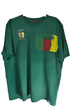Camiseta deportiva de fútbol Puma Camerún verde FECA para hombre talla XXL, usado segunda mano  Embacar hacia Argentina