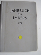 Jahrbuch imkers 1972 gebraucht kaufen  Bernsbach