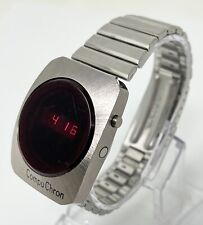 Usado, Relógio masculino vintage anos 70 Compu Chron digital aço inoxidável - CompuChron comprar usado  Enviando para Brazil