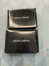 Micro câmera escondida pacote com 2 ganchos mini câmera escondida comprar usado  Enviando para Brazil