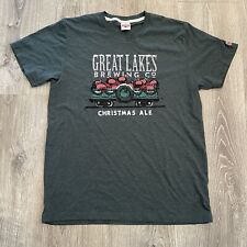 Camiseta Homage Great Lakes Brewery Christmas Ale - Verde - Masculina Tamanho Grande comprar usado  Enviando para Brazil