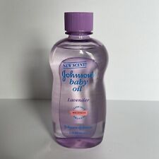 JOHNSON'S Baby Oil LAVENDER CLINICALLY Mildness 14 Oz Discontinued Rare 95% Full, used for sale  Shipping to South Africa