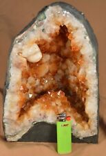 Geode citrine bresil d'occasion  Forcalquier