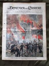 domenica corriere agosto 1906 usato  Villarosa