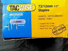 Tacwise galvanised staples for sale  CHESTER
