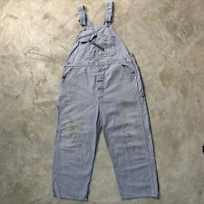 Vintage key Overalls Pin Striped Workwear 40X28 USA for sale  Shipping to South Africa
