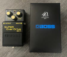 Pedal de efeitos Boss 40th Anniversary SD-1 4A Super Overdrive comprar usado  Enviando para Brazil