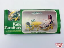 VINTAGE 1977 Nasta Toys "Durable Patio Furniture" (Barbie size) COMPLETE w/BOX! for sale  Shipping to South Africa