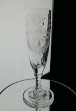 WILLIAM YEOWARD Cristal BRITANNIA Champagne copa acanalada/juego 8 ava. segunda mano  Embacar hacia Argentina