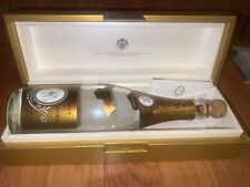 Louis Roederer Cristal Brut Champagne 2007 botella vacía con corcho, jaula y caja segunda mano  Embacar hacia Argentina
