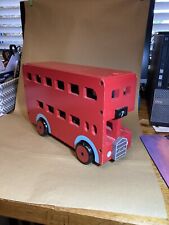 Wooden red bus for sale  DORKING