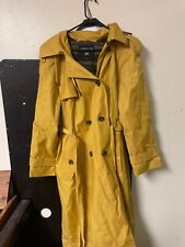 Trench coat feminino vintage London Fog com capuz e cinto. Amarelo tamanho XL comprar usado  Enviando para Brazil