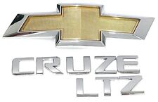 11-15 Chevrolet Cruze LTZ — Conjunto de emblemas e crachás de gravata borboleta com letra do porta-malas traseiro, usado comprar usado  Enviando para Brazil