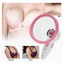 Electric Breast Massage Enlargement Therapy Machine Enhancement Bra Cup Massager, used for sale  Shipping to South Africa
