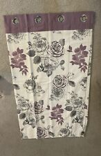 Floral curtains 54drop for sale  WARE