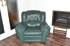 Stylish green leather for sale  GREENFORD