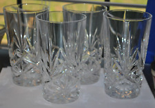 Lote Conjunto 4 Copos Cristal D'Arques Durand Mystique Highball Crystal Cut 5 1/2" comprar usado  Enviando para Brazil