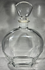 Luigi Bormioli Decanter Crystal Blown Crystal Glass Puccini Italy With Stopper for sale  Shipping to South Africa