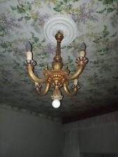 oro foglia lampadario usato  Virle Piemonte