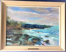 seashore seascape oil painting original handmade for sale  Canada