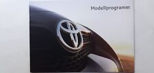 Toyota modellprogramm 09 gebraucht kaufen  Erfurt