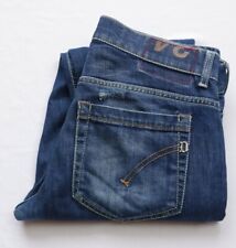 Pantalones de mezclilla ajustados Dondup George para hombre talla 34 W34 L33 L grandes azules ELÁSTICOS UP232 segunda mano  Embacar hacia Argentina