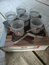 Teelichthalter glas set gebraucht kaufen  Meerbusch-Büderich