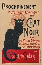 Chat noir poster for sale  Shipping to Canada