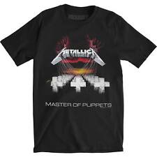 Metallica Master of Puppets European Tour '86 masculino. Slim Fit (impressão traseira) comprar usado  Enviando para Brazil