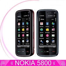 Nokia XpressMusic 5800 - negro, azul y rojo (desbloqueado) teléfono inteligente WIFI GPS Bluetooth segunda mano  Embacar hacia Argentina