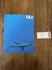Blur concert programme for sale  SAWBRIDGEWORTH