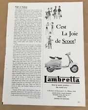 Lambretta motor scooter for sale  Johnson City