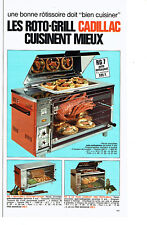 Publicité Advertising 088  1975   les  roto-grill Cadillac d'occasion  Tinténiac