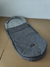 Ocarro Footmuff GREY TWILL Pram Mamas & Papas Cosy toes Pram Universal Excellent for sale  Shipping to South Africa