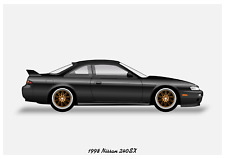 Poster nissan 240sx for sale  CIRENCESTER