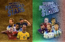 WORLD FOOTBALL STARS GOLD & MULTICOLOR - LOT 2 CARTES AU CHOIX segunda mano  Embacar hacia Argentina