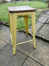 Yellow tolix stool for sale  BATTLE