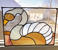 swan glass stained for sale  Everett