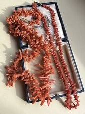 Two antique coral for sale  NORWICH