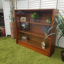 Bookcase sliding glass for sale  NANTWICH