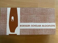 Roessler scholar blockflöte gebraucht kaufen  Paderborn