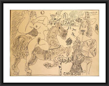 Picasso pencil drawing for sale  WOLVERHAMPTON