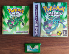 Pokemon Emerald Version, Nintendo Gameboy Advance GBA - GENUÍNO e FUNCIONANDO comprar usado  Enviando para Brazil