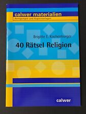 Rätsel religion calwer gebraucht kaufen  Osternburg