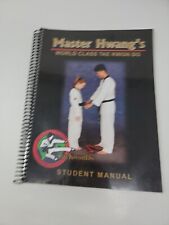 Master Hwang's World Class Tae Kwon Do - Manual del estudiante TaekwonDo encuadernado en espiral, usado segunda mano  Embacar hacia Argentina